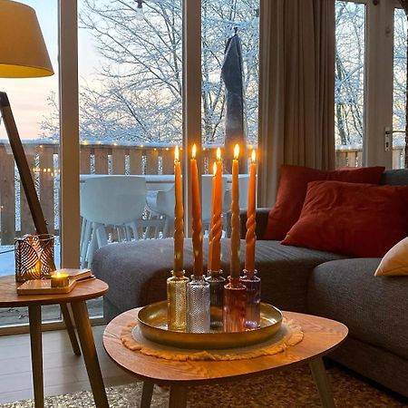 A- Frame Huisje Ardennen Durbuy Εξωτερικό φωτογραφία