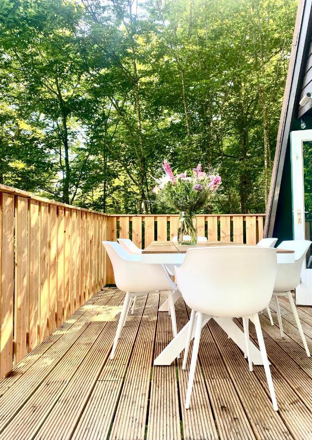 A- Frame Huisje Ardennen Durbuy Εξωτερικό φωτογραφία