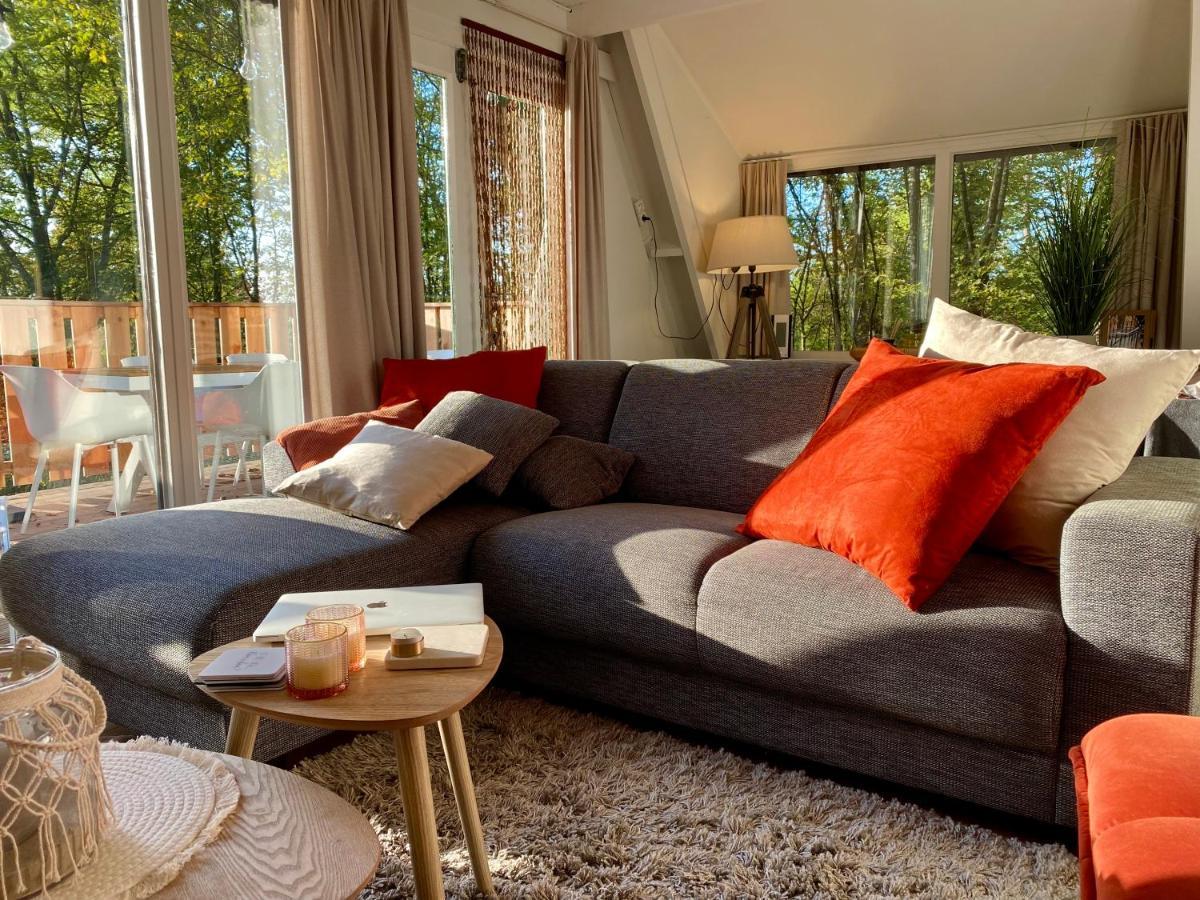 A- Frame Huisje Ardennen Durbuy Εξωτερικό φωτογραφία