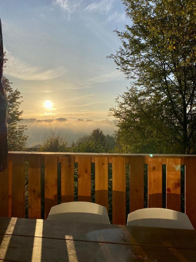 A- Frame Huisje Ardennen Durbuy Εξωτερικό φωτογραφία